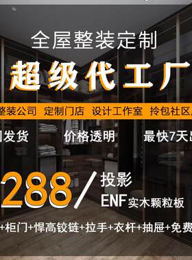 成都工厂定制衣柜鞋柜书柜厨柜鲁丽万华兔宝宝莫干山千年舟精板