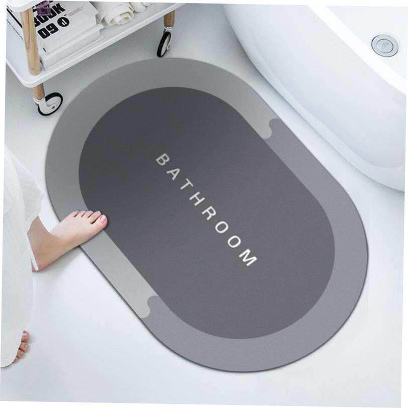 Absorbent felt bedroom entrance door mat bathroom rug carpet