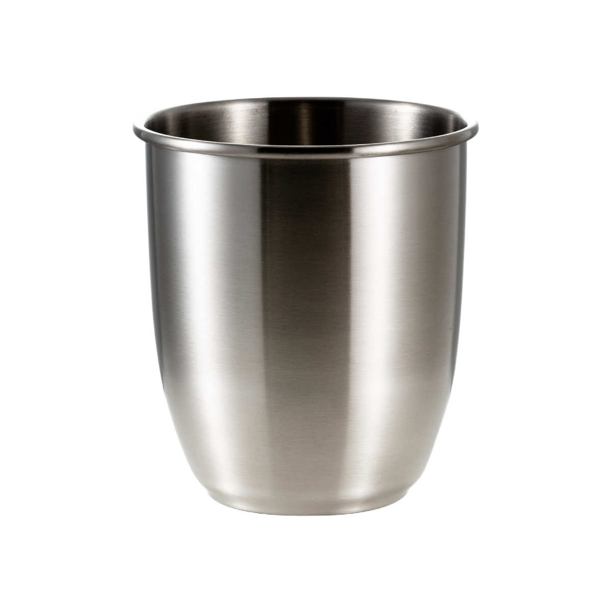 不锈钢加厚无盖垃圾桶家用客厅办公室厨房酒店多用收纳米桶不漏水