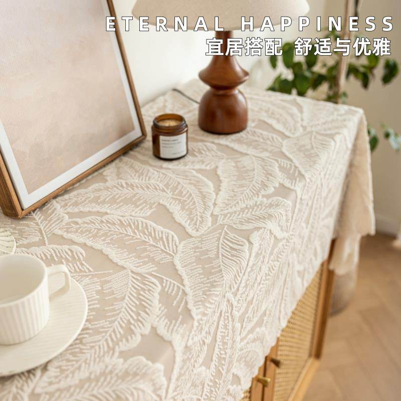 法式桌布防尘蕾丝桌旗纱方形餐桌电视柜茶几桌布轻奢法式浪漫盖巾,居家布艺,桌布,淘宝优惠券,粉丝福利购,淘宝优惠卷