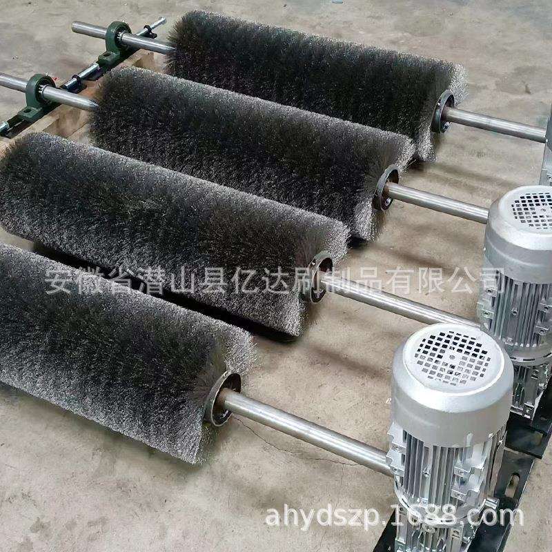 工厂洗车机工业毛刷清洗机毛刷辊尼龙丝毛刷辊空心除尘辊刷