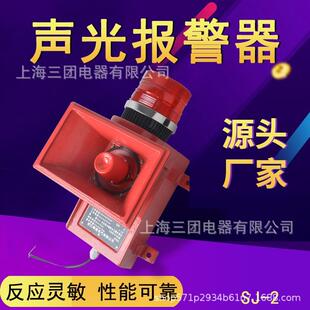 II一体化声光电子蜂鸣器 2L船用报警器SJ 2起重机声光报警器SJ