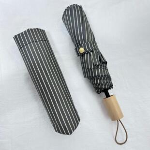 韩系ins风超好看的黄钟花小黄花折叠高防晒遮阳黑胶晴雨两用伞