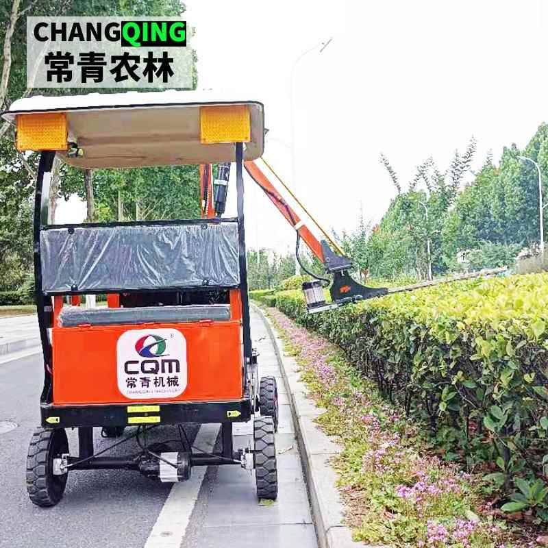 带新款电动驾驶公式绿篱修剪车型长续航充64电式路绿大化四轮修剪
