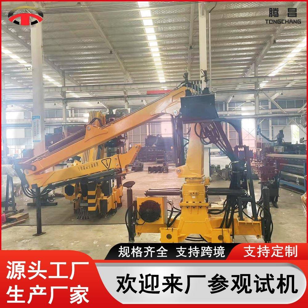 厂家1.5吨折臂随车吊汽车起重机铰接式液压扩展臂手动伸缩遥控