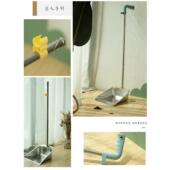 磨匠加厚不锈无品牌 钢簸箕单个矬子清卫生洁用品畚斗山垃圾铲扫