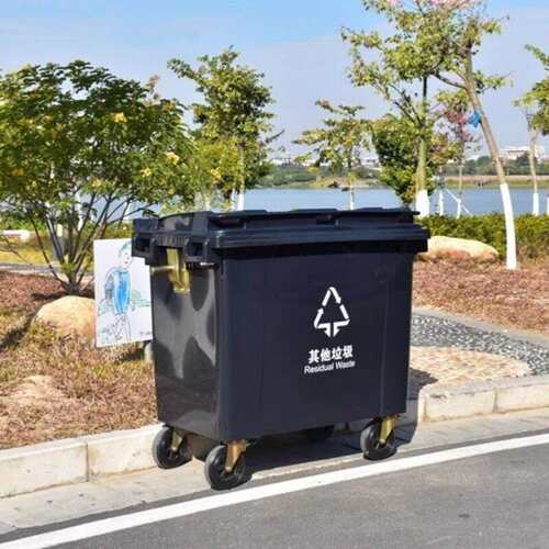 6650L升户外分大加号厚垃圾箱大容量环卫桶类市政挂车型塑料垃圾