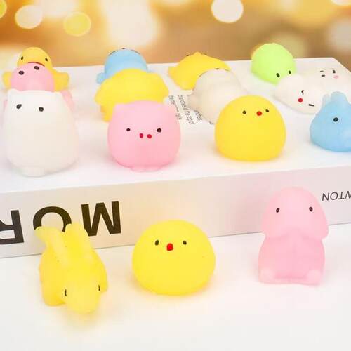 Cartoon Squeeze Stress Relief Toy - Super Soft Small Animal