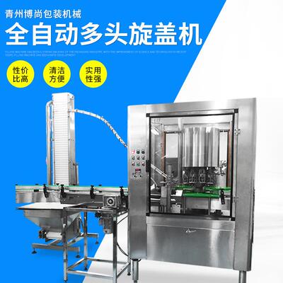 厂家货源全自动多头旋盖机封口效果好运行平稳方便简捷性价比高
