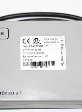 FAA24270AD31/AD32/AD41/AD42/AD51/AD52电梯钢带称重装置感应