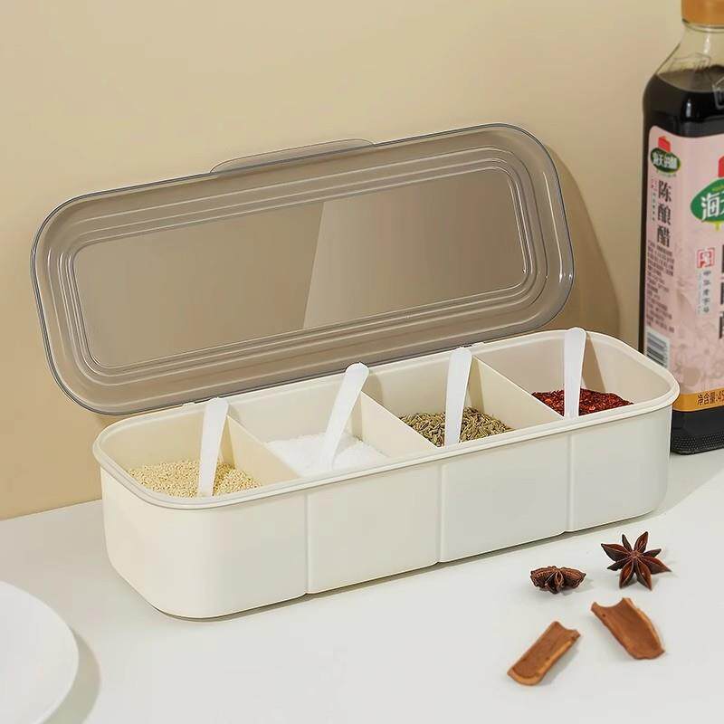 调盒料盒厨房味盒调调料罐家用一体多格佐料味精盐收纳AL101705盒