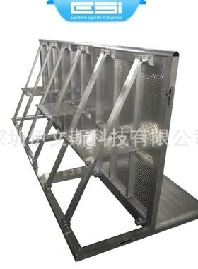 可折叠防爆栏银色黑色烤漆演唱会防暴栏防暴铁马防暴栏直展