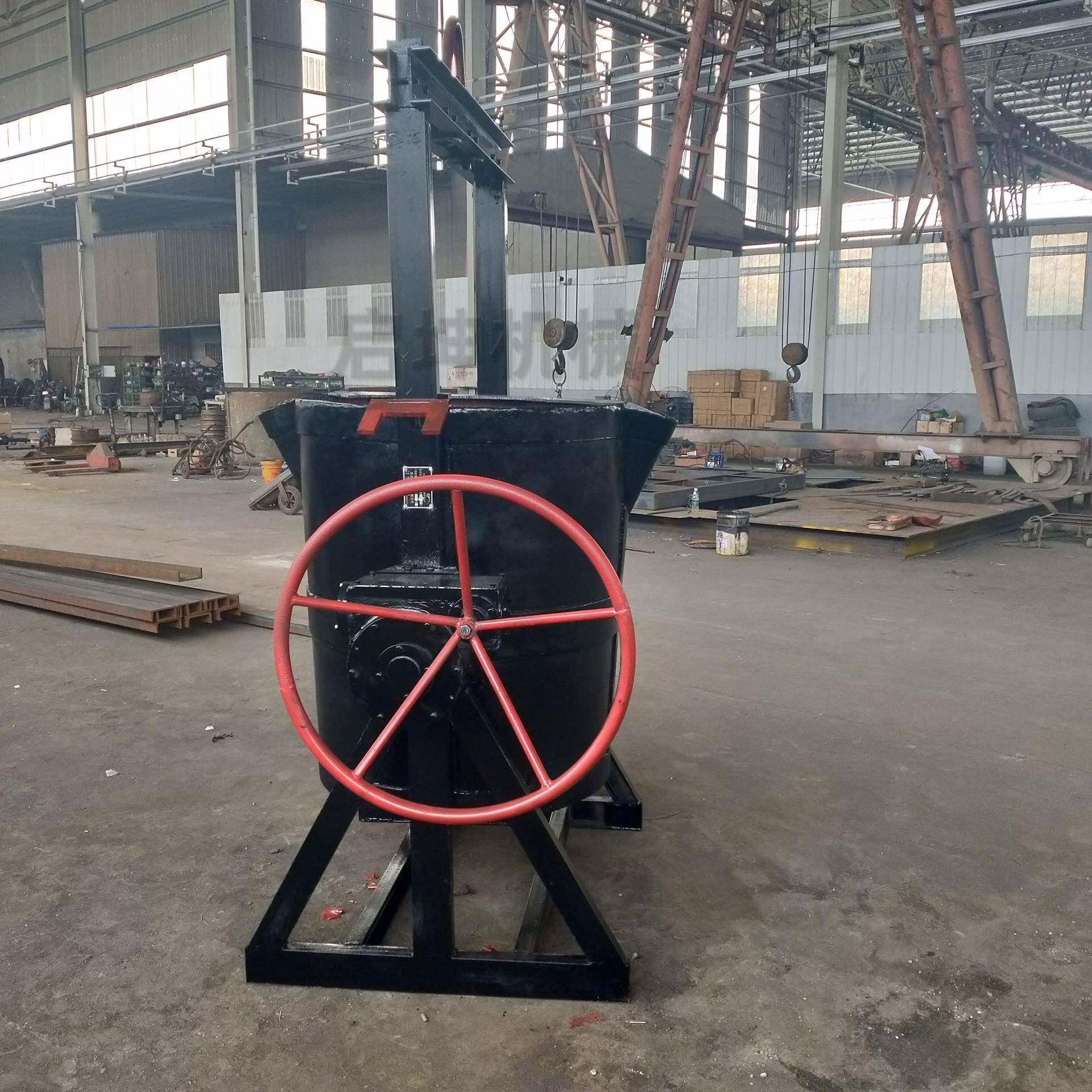 厂家销售手动电动两用铁水包CTB0.1T10T轨道车浇注铁水包浇筑设备