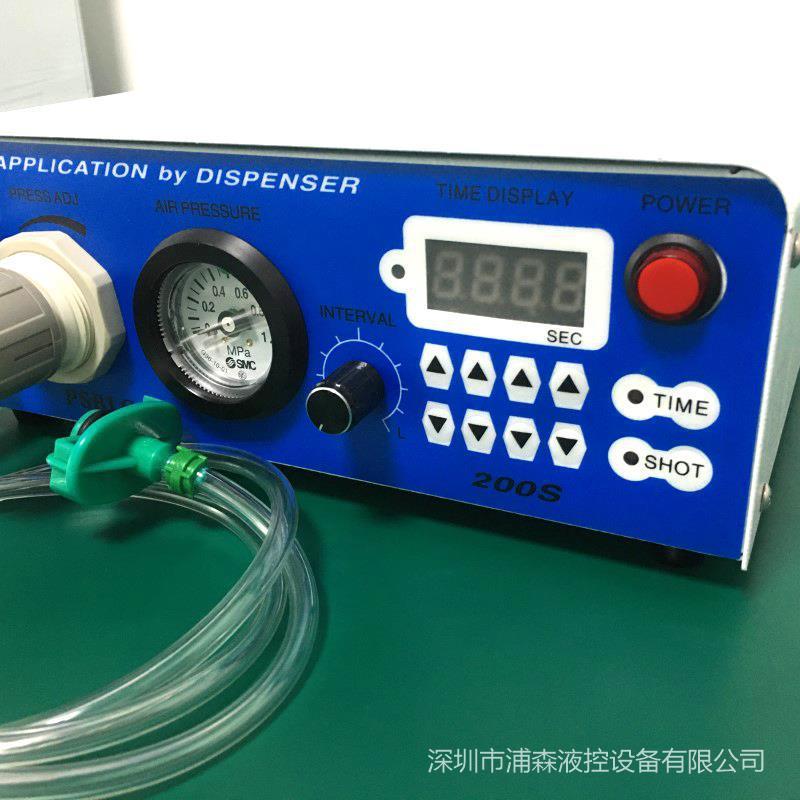 半自动手动点胶机精密数显点胶控制器真空回吸防滴漏