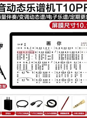 朋音新款T50D40T10D10pro读谱机电吹管萨克斯二胡笛子动态阅谱器