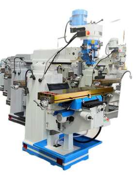 4/5H立卧两用结构炮塔铣床厂家自动走刀X6330W高速炮塔铣台湾铣头