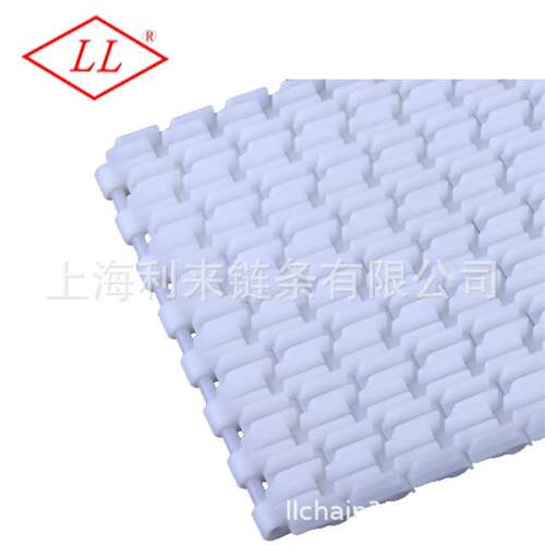 链片式网带食品输送网带T-400突肋型塑料网带19.05节距