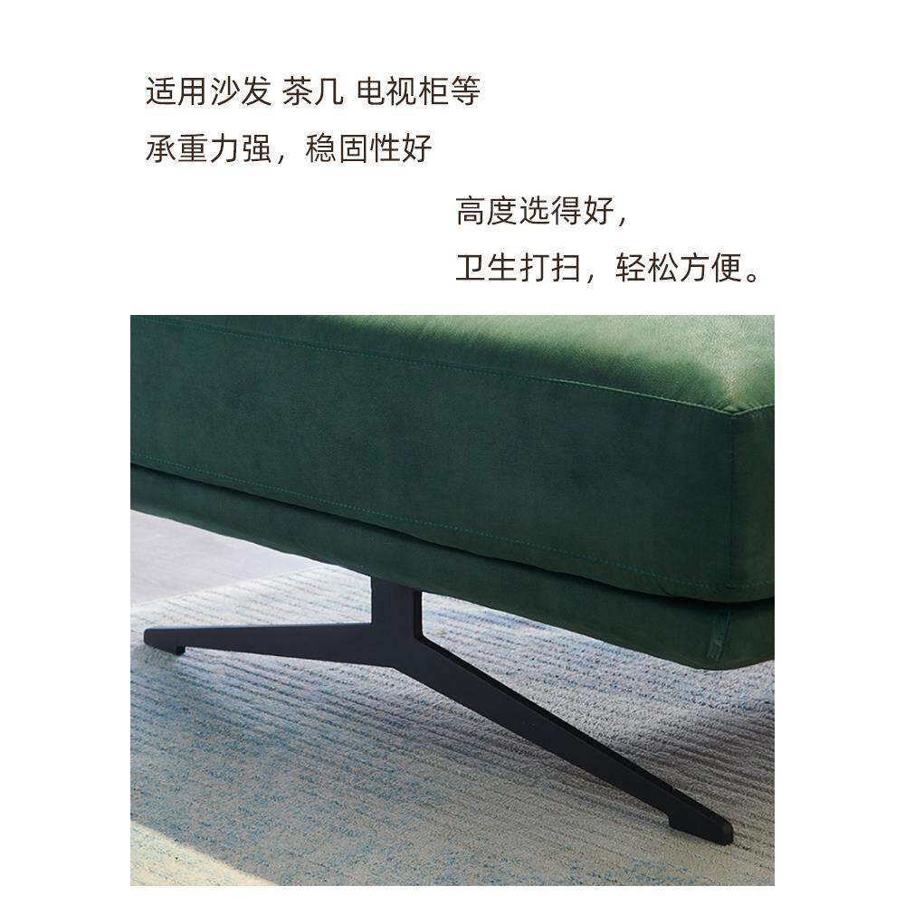 沙发脚电视柜家具脚椅子腿茶几脚休闲凳腿增高脚金属脚大铁架支撑