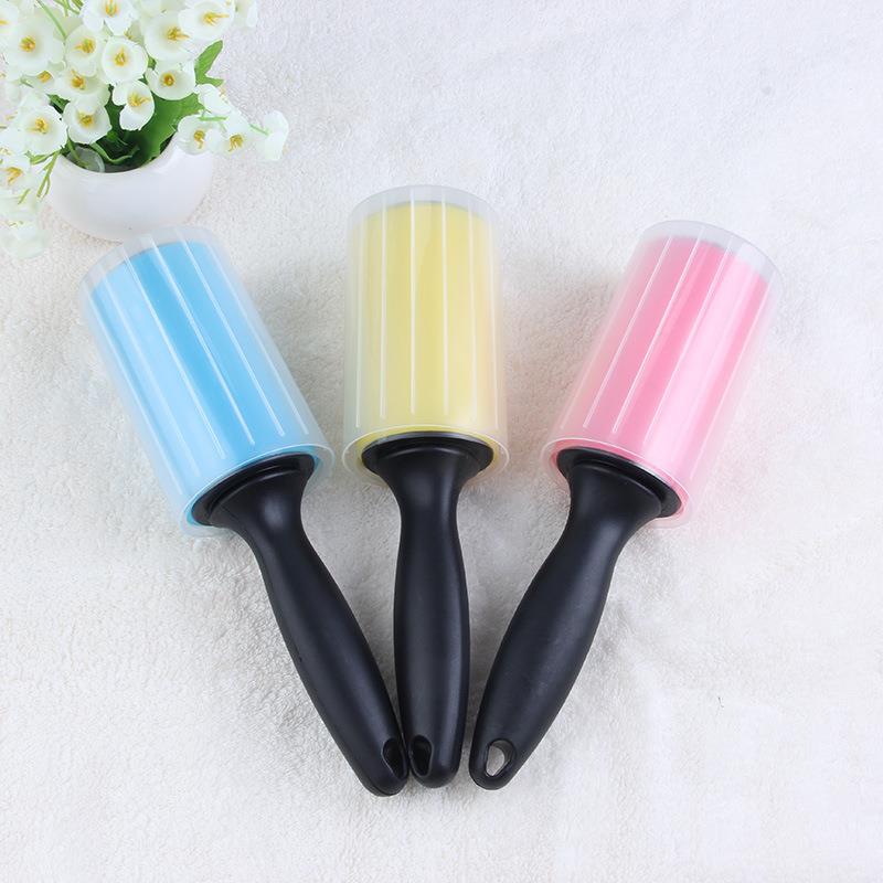 衣物除尘滚粘毛滚可水洗除尘刷粘毛器重复使用胶粘除尘器