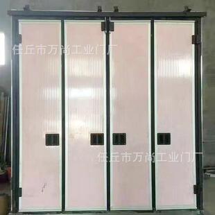 电动工业折叠门仓管库电动大门飞机库电动折叠门工业折叠门