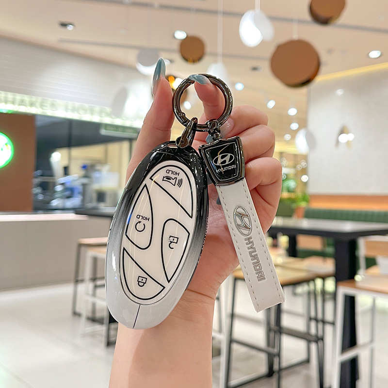 适用北京现代2024款索纳塔11代钥匙套十一代Air/Pro/Max车包皮扣