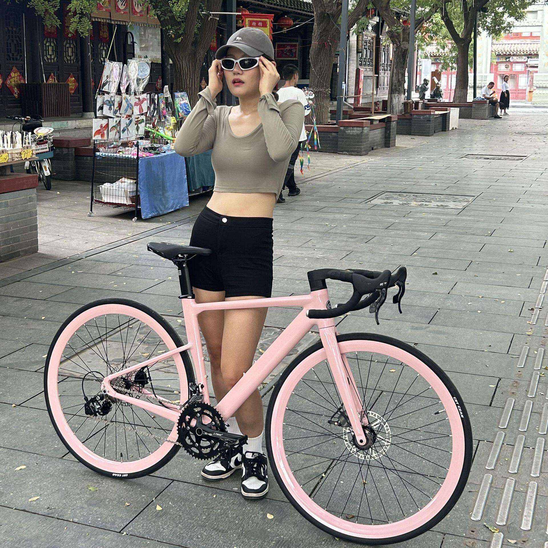 厂家直供订制铝合金公路车20变速油碟刹竞速赛车自行车OEM可贴牌