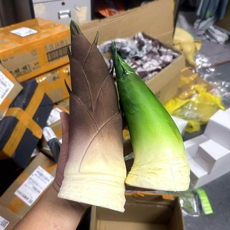 仿真春笋模型假竹笋毛笋玩具假水果蔬菜厨房摆设装饰品橱柜道具
