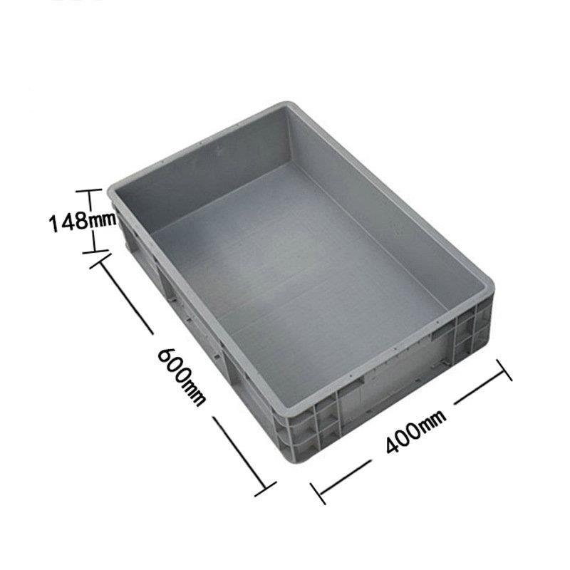 厂家大量现货供应600*400*148加厚周转箱收纳物流中转箱