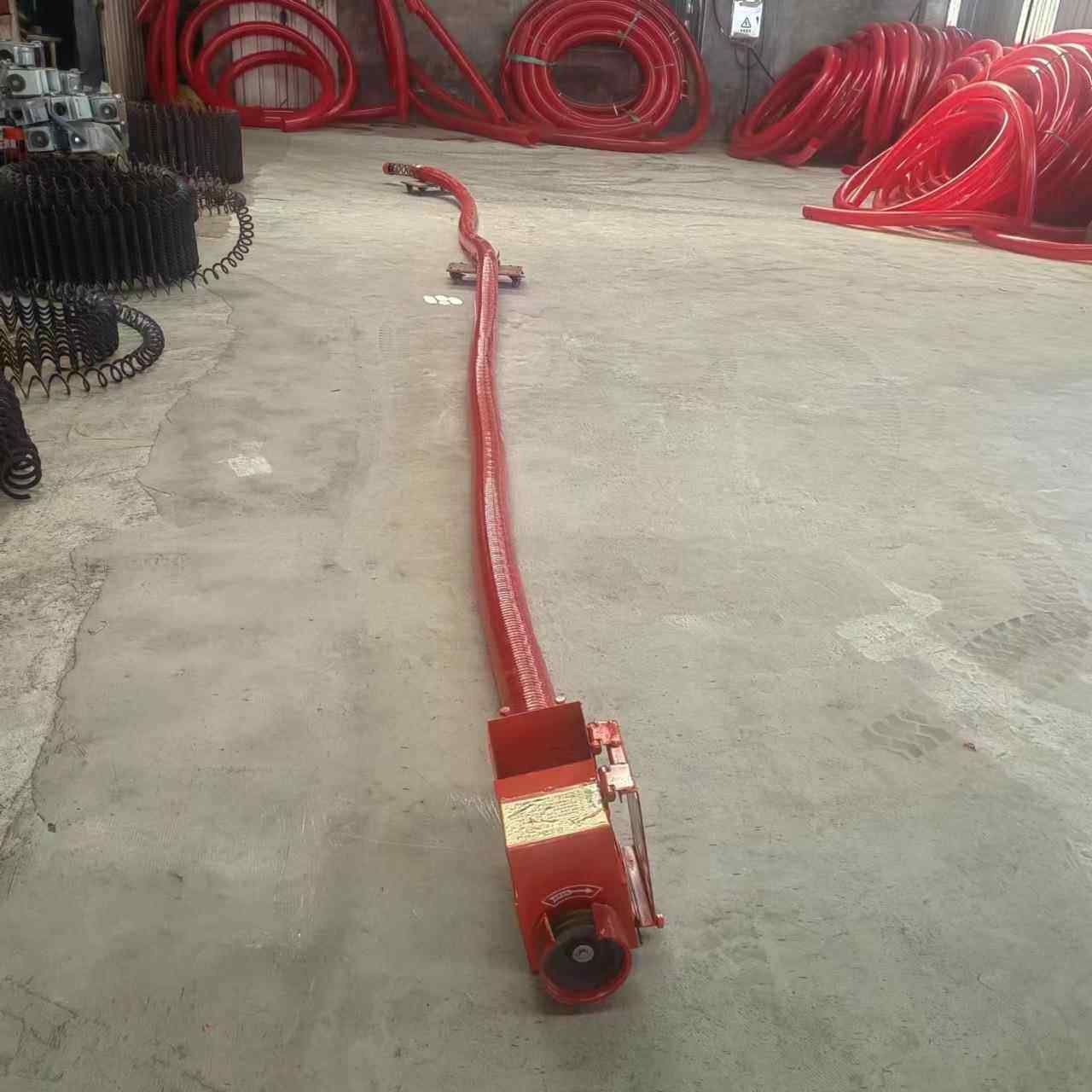 农用稻谷粮食吸粮机 电动软管炭粉水泥吸料机 螺旋绞龙提升机