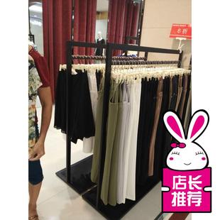 服装架衣服展示架陈列架落地式女装店衣架货架侧挂架童装店铺架子