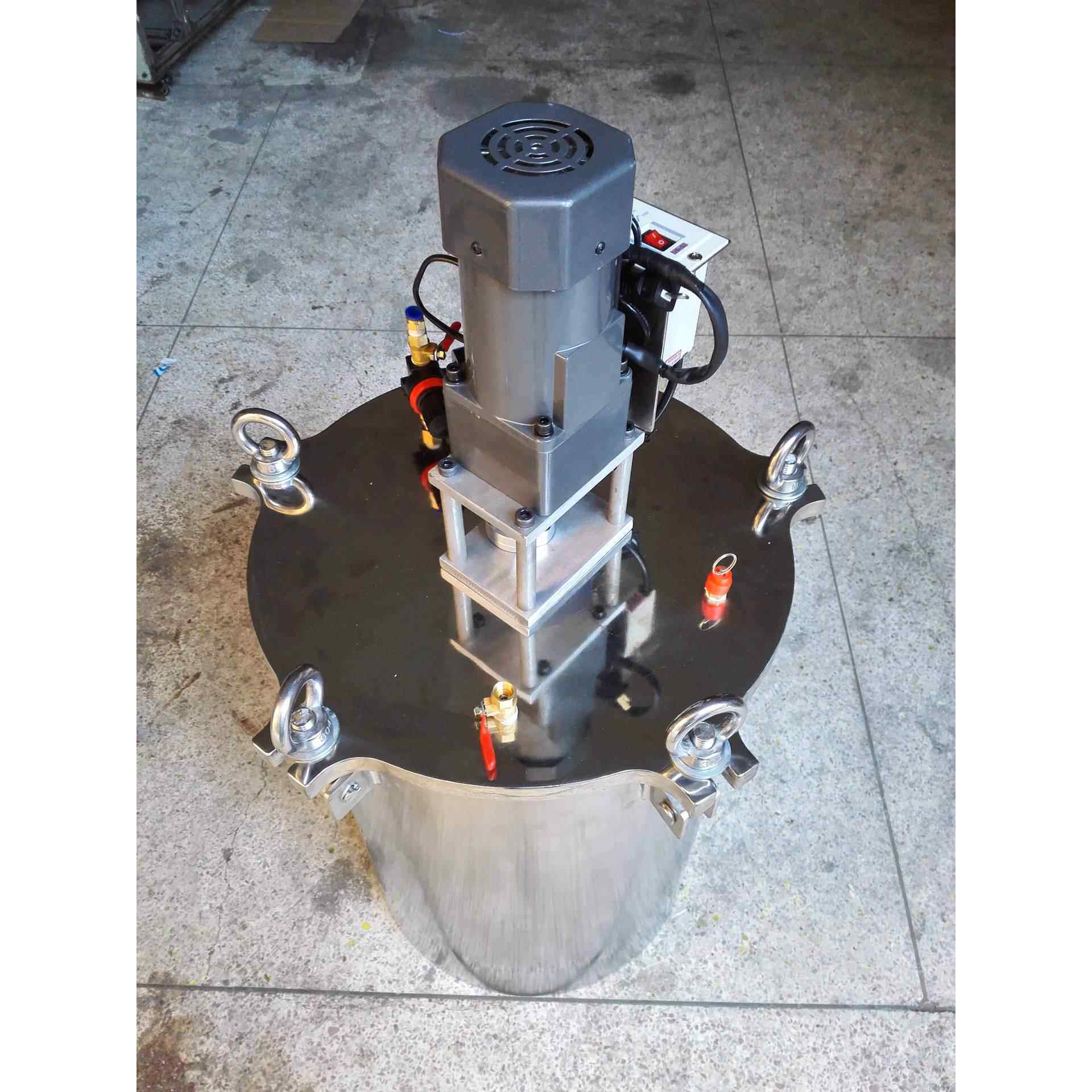 供应电动搅拌压力桶，手动搅拌气动带桶2升，5升，点胶机