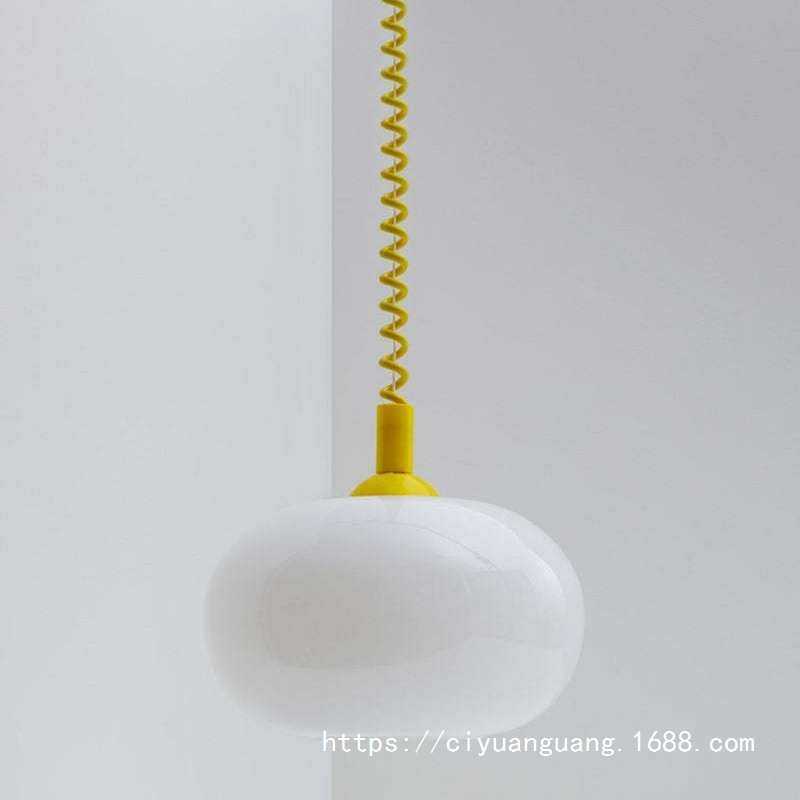 中古风玻璃吊灯卧室床头餐厅吧台酒店简约现代艺术升降吊灯,家装灯饰光源,客厅吊灯,淘宝优惠券,粉丝福利购,淘宝优惠卷