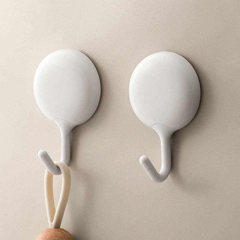 无痕免钉门后粘胶墙壁挂钩打孔粘钩壁挂免承重挂勾厨房