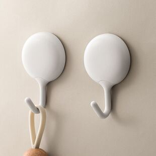 无痕免钉门后粘胶墙壁挂钩打孔粘钩壁挂免承重挂勾厨房