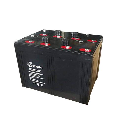 储能铅酸蓄电池太阳能胶体电池2V2000AH可充电长续航储能专用电瓶