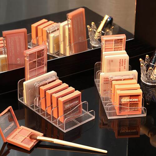 Thickened Eyeshadow Palette Organizer, Transparent Makeup Po