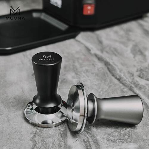 MUVNA恒定力水平咖啡压粉器无极可调节51/53/58mm304不锈钢压粉锤