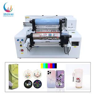6050 roll to flat UV printer acrylic UV printing machine