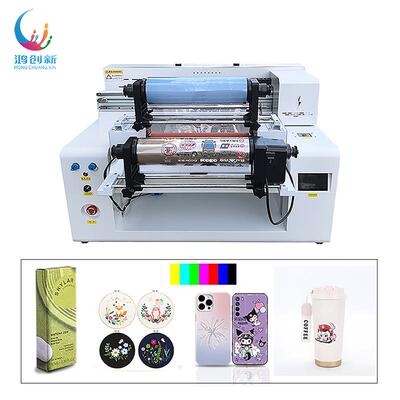 6050 roll to flat UV printer acrylic UV printing machine