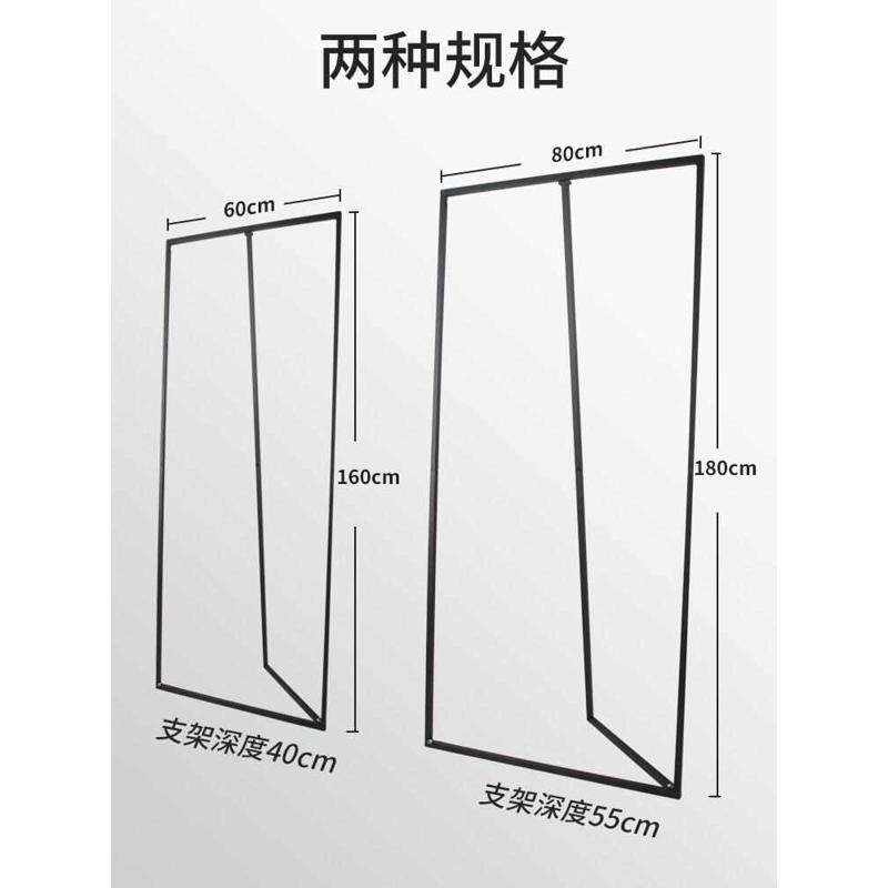批发三角门型展架80x180广告牌展示牌户外防风立式落地式海报架子