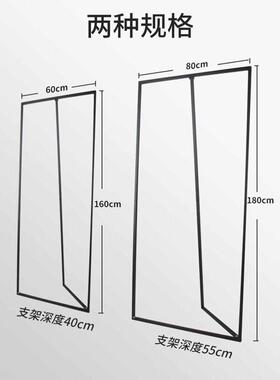 批发三角门型展架80x180广告牌展示牌户外防风立式落地式海报架子