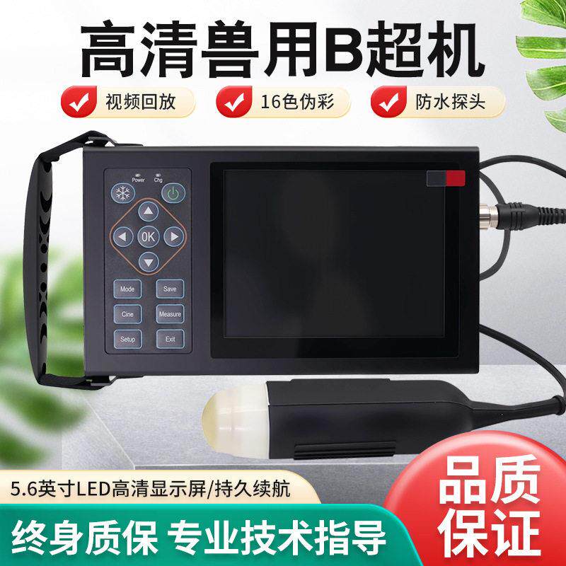 兽用B超机畜牧B超猪羊测孕仪清彩超猪用牛用B超机可测背膘合集