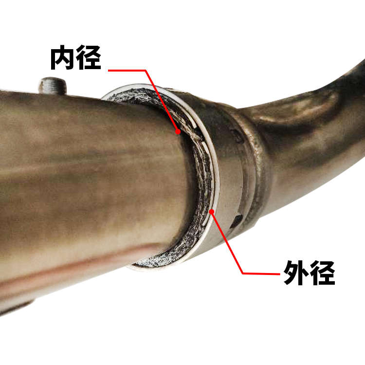 摩托车跑车排气管消音器接口防漏气石墨垫圈石墨垫密封圈垫片配件