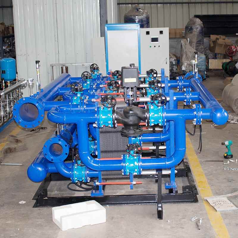 板式换热机组304不锈钢采暖换热机组板式缠绕式换热器换热机组