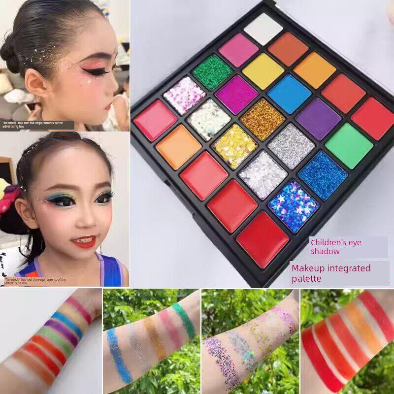 正品儿童眼影彩妆儿童舞台彩妆表演彩妆眼影幼儿园彩妆特别套装全