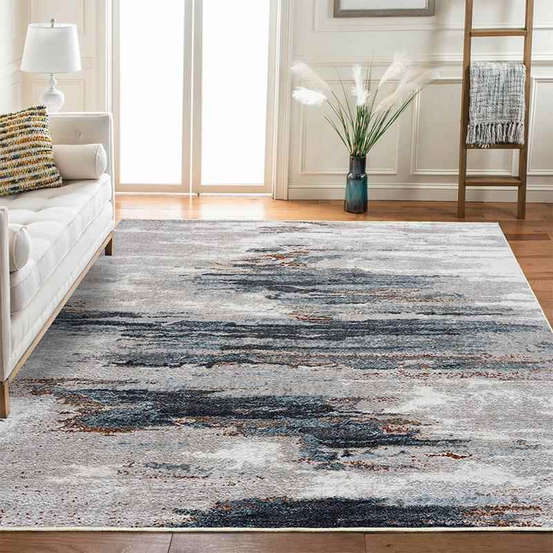 加厚水洗底客厅地毯家用简约满铺沙发茶几垫防滑吸水地垫tpr脚垫