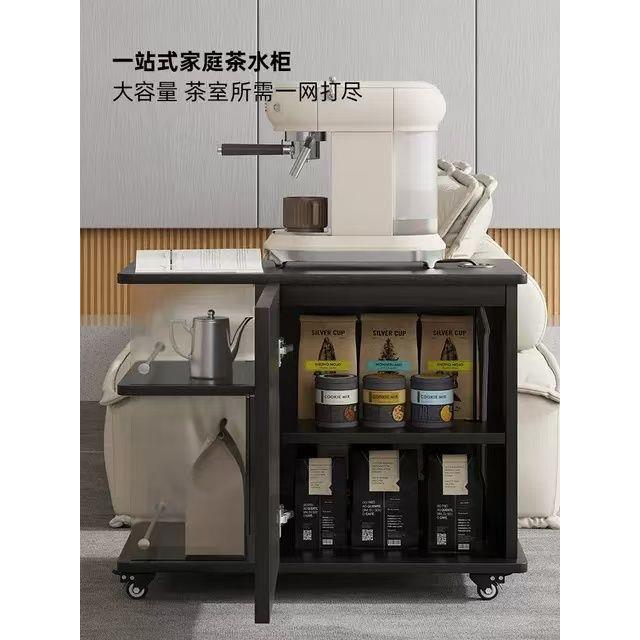 可移动边几茶水柜带轮客厅沙发侧边几小推车实木小茶几迷你茶水柜