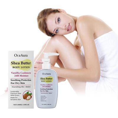 OCEAURA Shea Butter Body Lotion Moisturizing and Nourishing