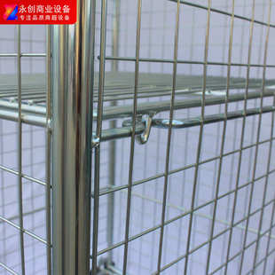 物流台车网格手推车仓储理货物流车 折叠网笼车仓储笼厂家直供