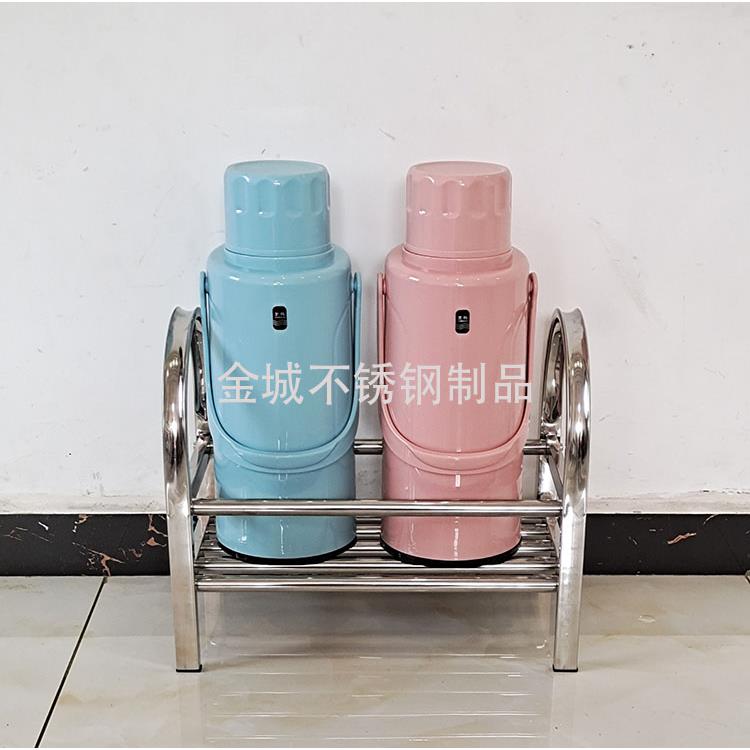 暖壶架热水瓶架收纳层架开水瓶架不锈钢放暖瓶架家用简易厨房置物